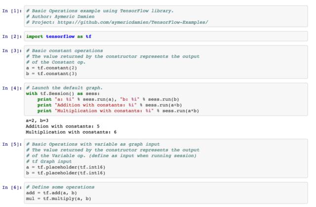 TensorFlow-Examples_27个值得收藏的机器学习方法