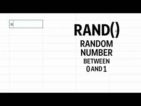 用RAND函数生成随机数