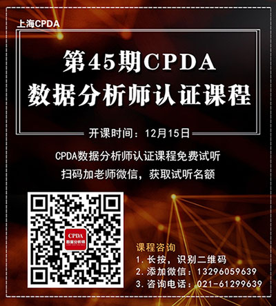 45期CPDA课程